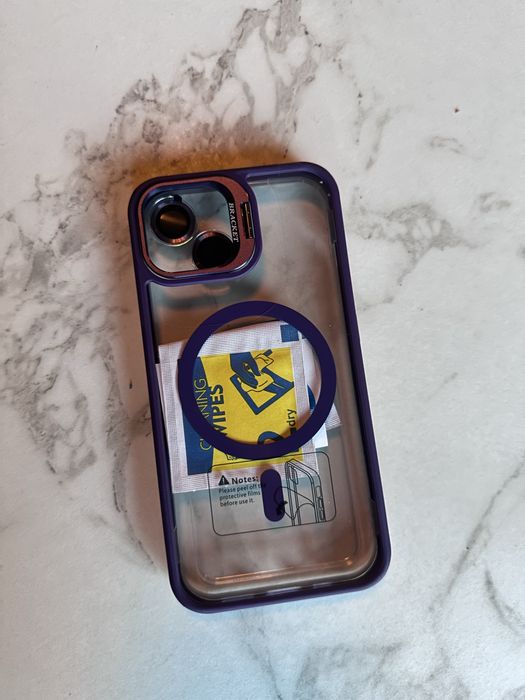 Чохол для iPhone 14, фіолетовий