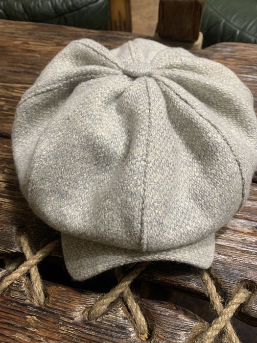 Кепки восьмиклинки лён чистый