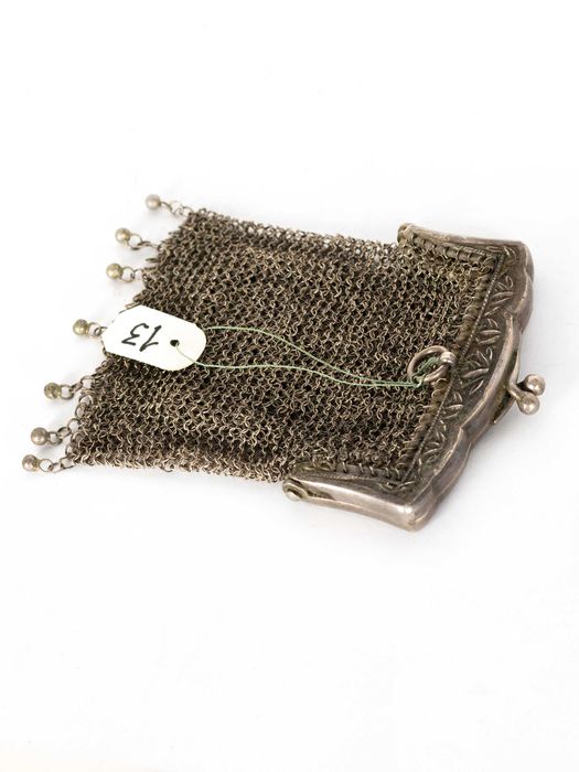 Bolsa de moedas | malha de prata