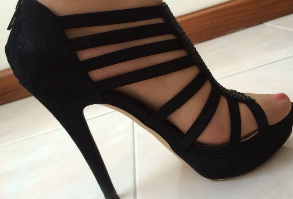 Sandália preta Aldo TAM: 36