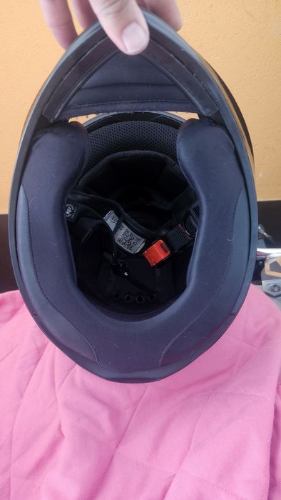 Capacete   agv   k3 preto brilhante