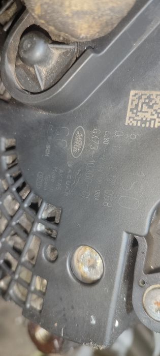 Jaguar Range Rover Evoque 2.0 D alternator 180A i inne