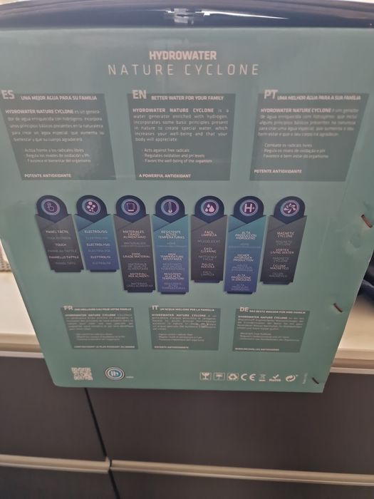 Maquina hidrogenar água Hydrowater Nature Cyclone