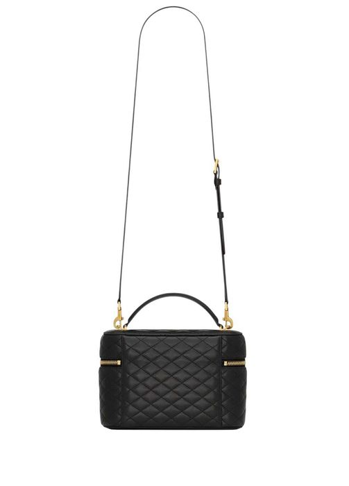 Сумка Saint Laurent Gaby Large Vanity Bag in Lambskin Black