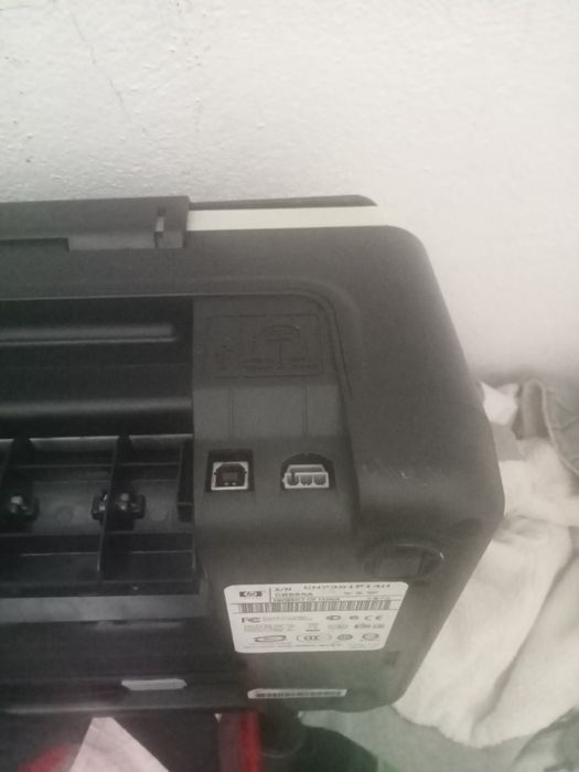 Impressora HP deskjet sem alimentação
