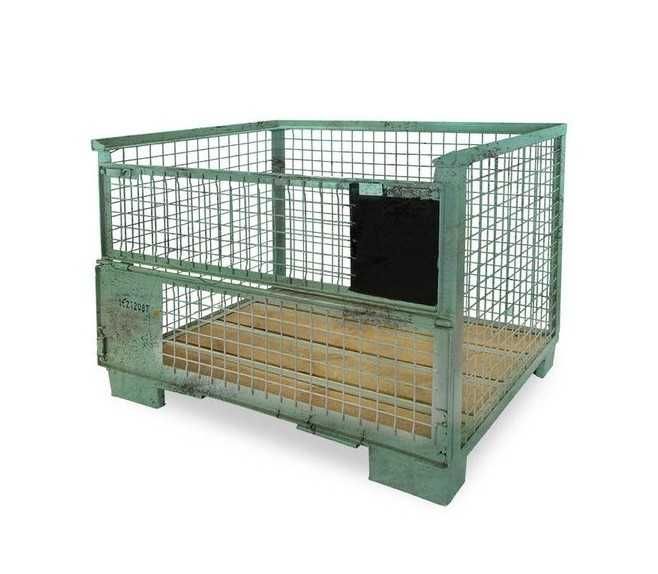 Gitterbox używany 1240x835x970 mm | Pojemnik metalowy | Możliwość wynajmu