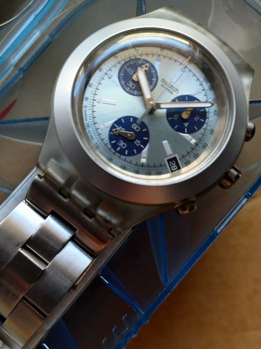 Swatch Irony Diaphane Chrono Icestorm – SVCK4002