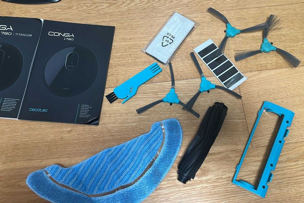 Robot Aspirador Cecotec Conga 1790 titanium Novo