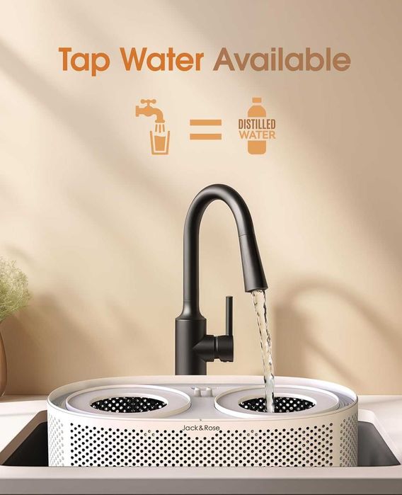 Solidny Nawilżacz Powietrza Jack&Rose HM-009-1 Wydajny 800ml/h Pilot