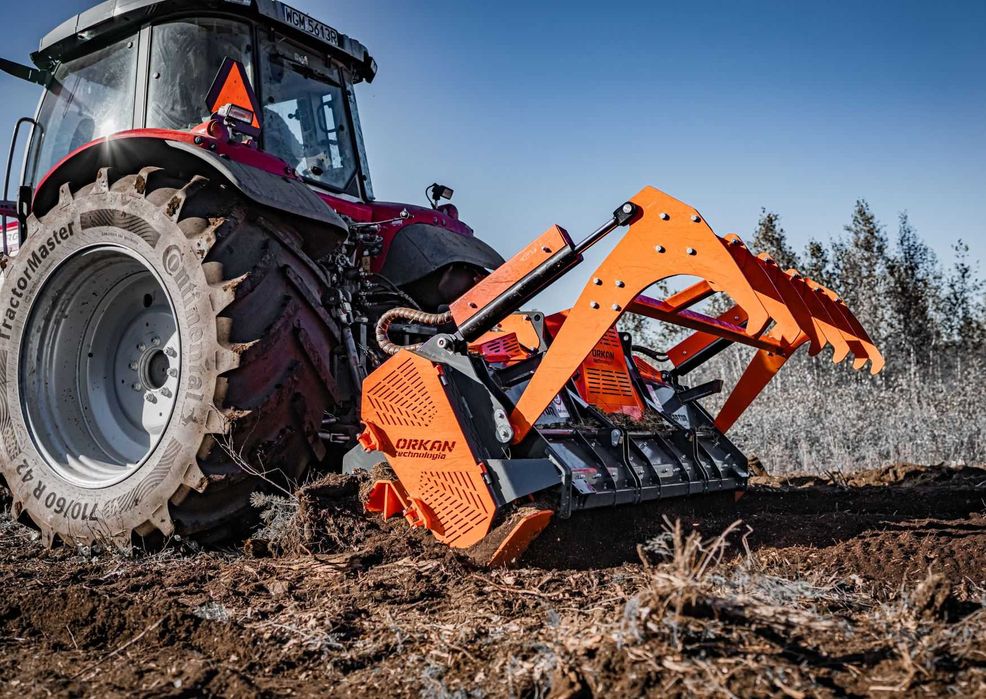 ORKAN ML.R4 RAPTOR 180. 200. 225 mulczer leśny frezarka do pni wgłębny