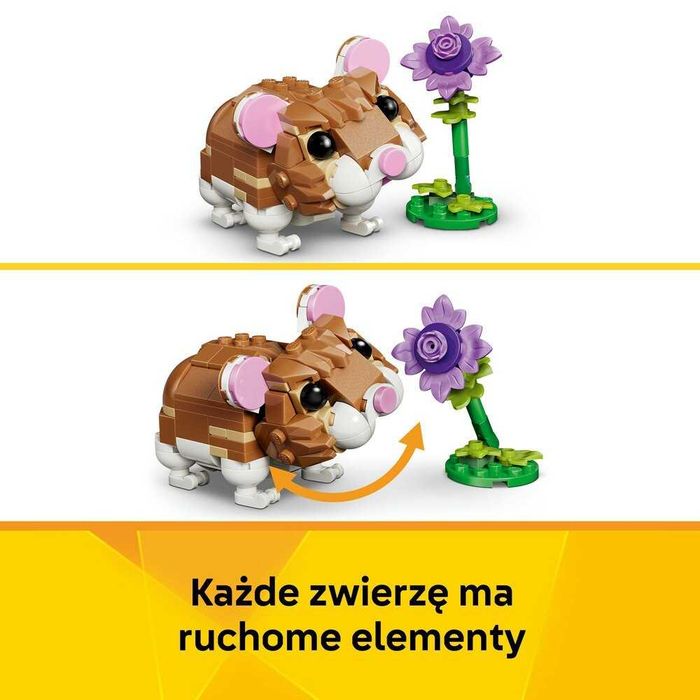 LEGO CREATOR 31376 UROCZY Chomik z kwiatkiem