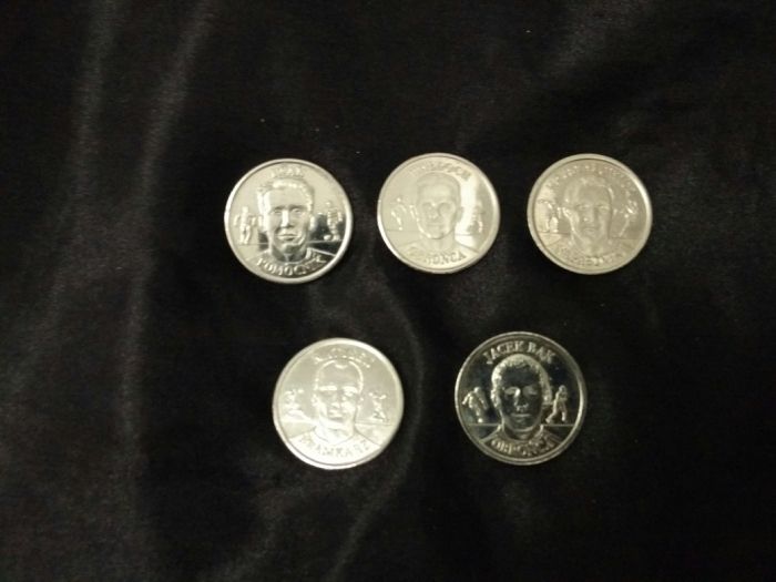 Monety pilkarzy polskich