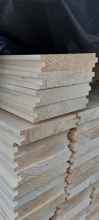 Deska podłogowo-sufitowa dwustronna świerk Stropopodłoga 28x146