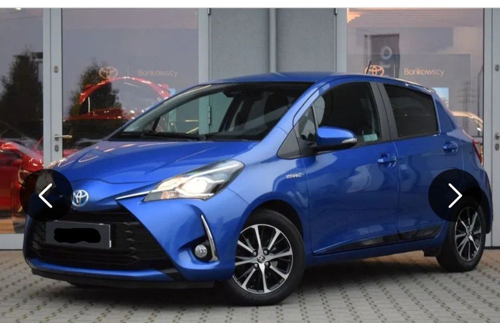 Toyota Yaris Toyota Yaris, stan idealny, kamera