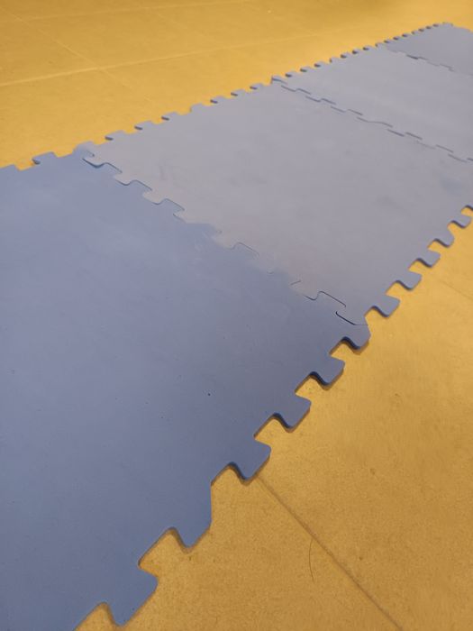 Tapete tipo puzzle para chão