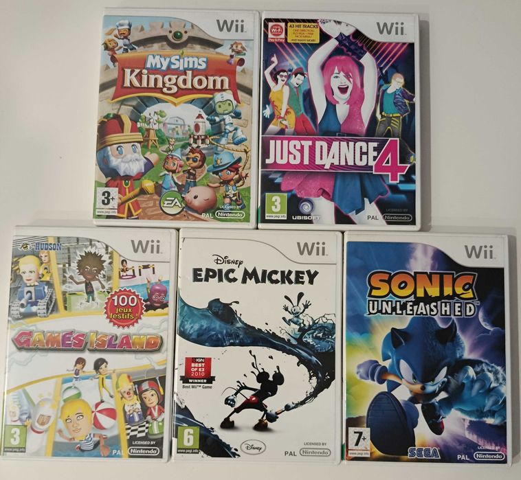 11 Jogos Nintendo Wii