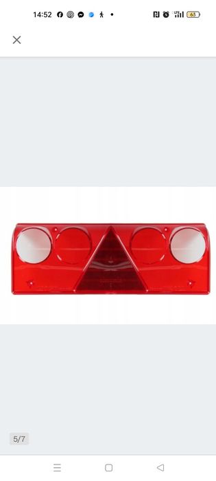 Klosz lampy naczepa europoint