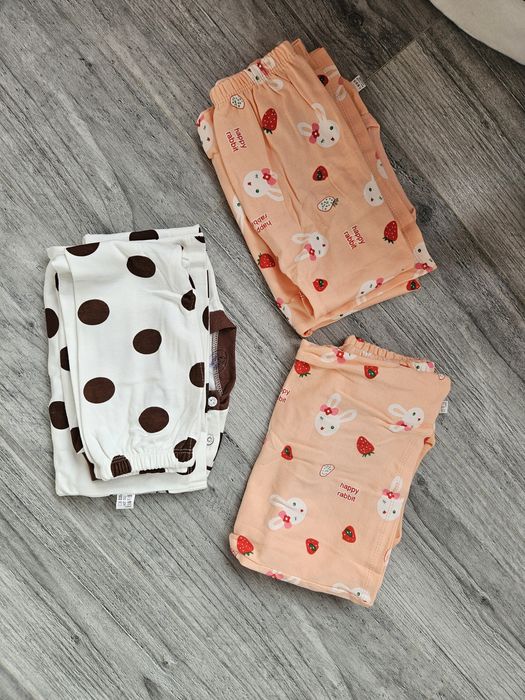 3 piżamki bawełniane 92/98