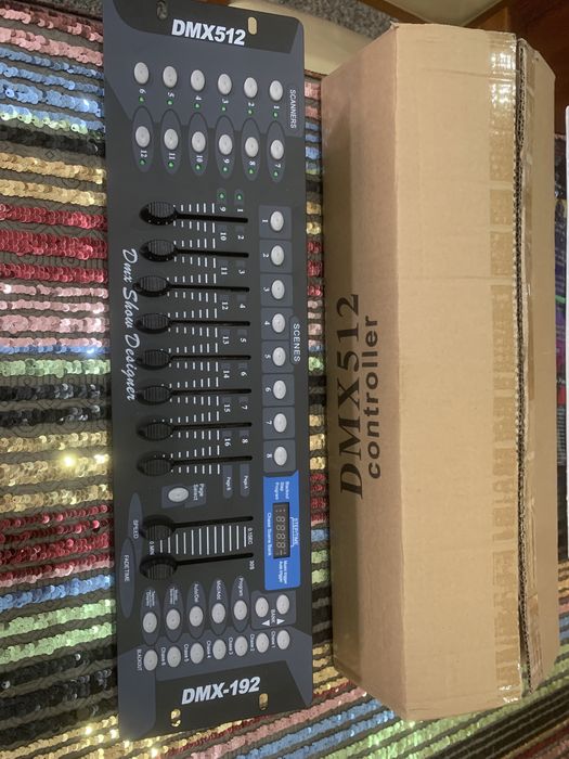 Mesa dmx 512 nova em caixa