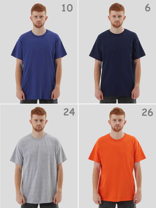 Чоловіча футболка Gildan СУПЕРМ'ЯКА 100% бавовна Softstyle базова