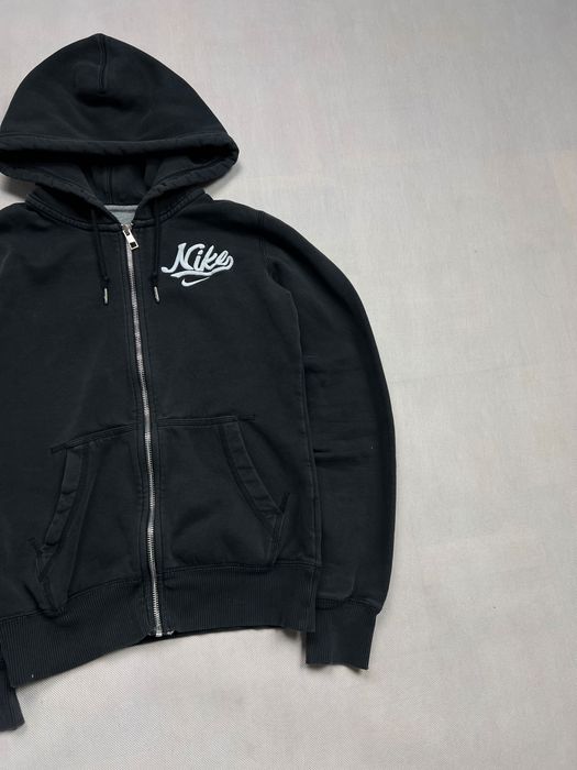Bluza Nike small spellout logo swoosh zipped