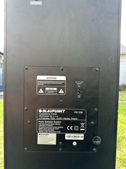 BLAUPUNKT PS11DB з Bluetooth та караоке