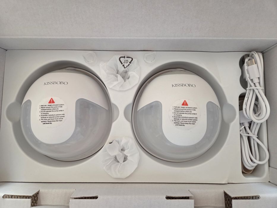 Bomba tira-leite dupla sem fios - Modelo K5