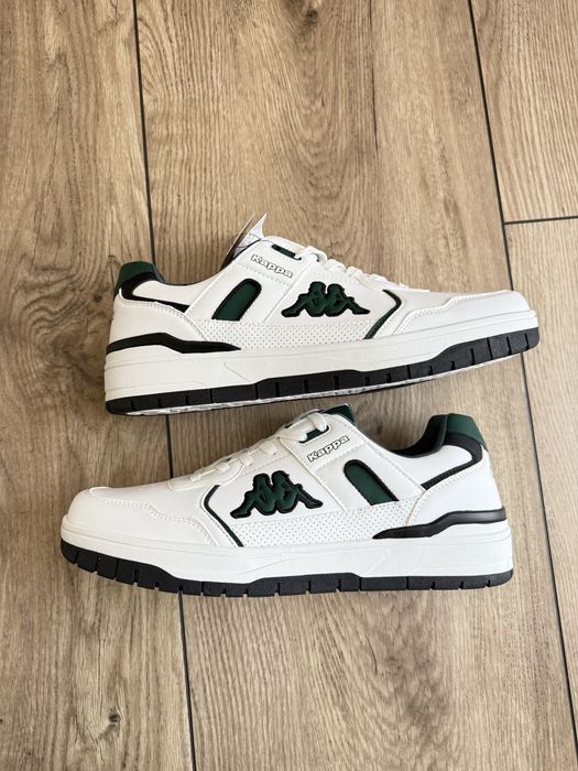 Buty męskie sportowe kappa 45 sneakersy trampki białe dla chłopaka letnie na lato