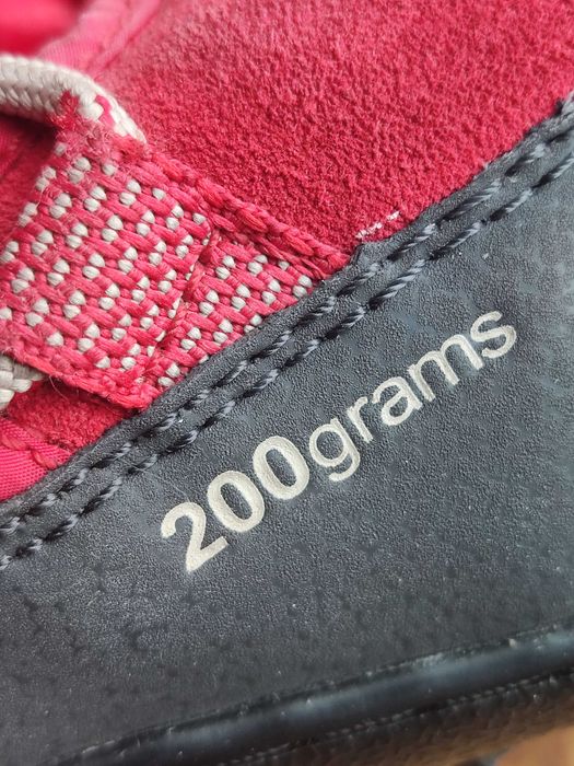 Черевики жіночі 38EUR Columbia waterproof 200grams red