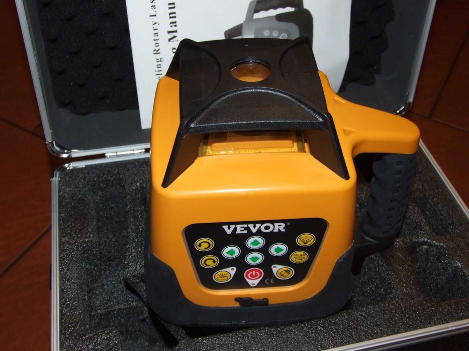 Niwelator laserowy samopoziomujący obrotowy Vevor NOWY laser rotacyjny