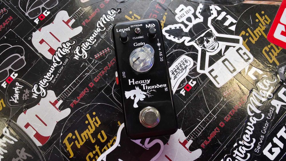 Efekt gitarowy Movall Heavy Thunder przester Distortion Overdrive