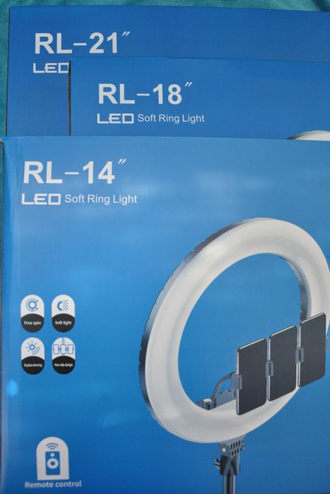 Кільцева LED лампа 54см