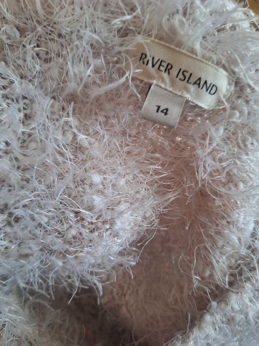 Futrzany sweter River Island uniwersalny