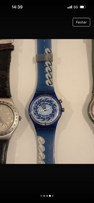 4 relogios Swatch