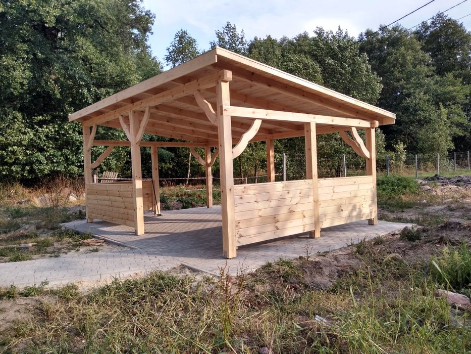 Wiata garażowa 6x 4 m Wiata na samochód