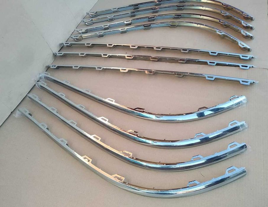 Молдинг заднего бампера VW Passat CC, b7, b8 USA хром Sel R-line Sport