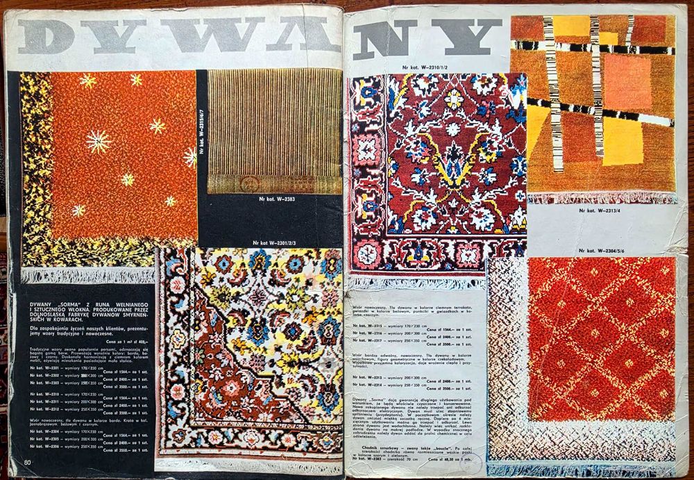 Katalog wysyłkowy 1966 PRL