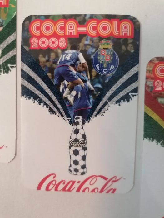 Conjunto de 3 calendários da Coca-Cola, 2008