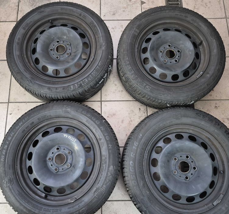 Koła Felgi 5x112 VW SKODA AUDI SEAT 205/60 16 cali ZIMA  #18