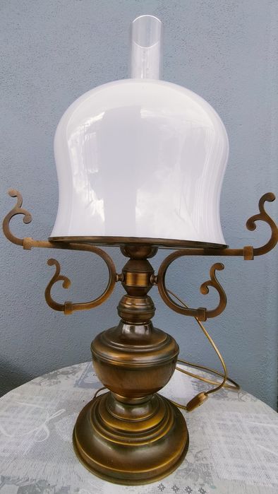 Candeeiro vintage mesa de sala