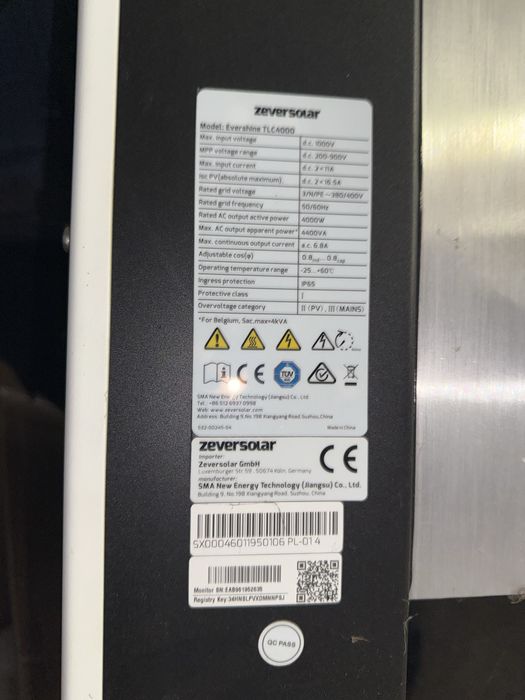 Falownik Zeversolar TLC4000
