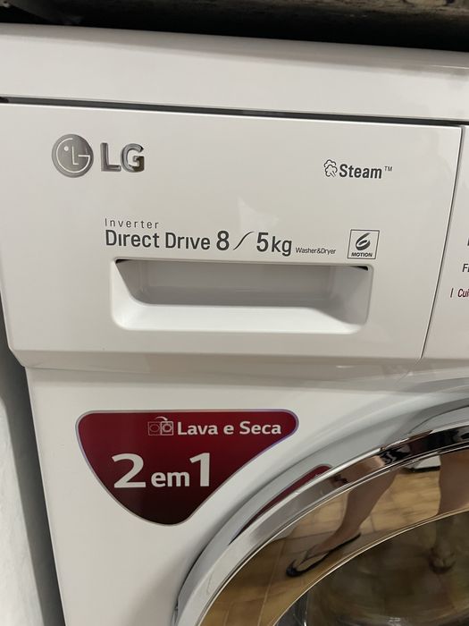Máquina de lavar e secar LG 8/5 kg