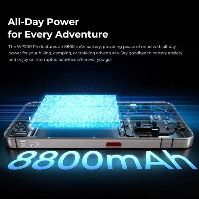 Oukitel WP200 Pro 5G 24GB/1TB IP69K 3.1GHz Auricular/Smartwatch