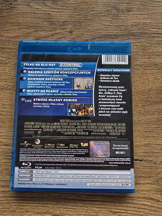 Hellboy Złota Armia - Blu-ray - Polskie Wydanie - PL