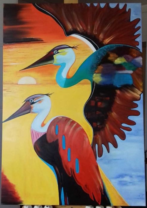 Pintura a óleo 100X70