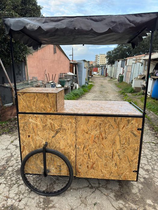 Carrinho de venda street food