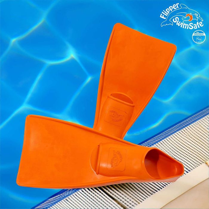 Flipper SwimSafe płetwy do pływania dla dzieci z naturalnego kauczuku 38-39