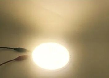 Led em placa - 60w/ 12v - Branco Quente