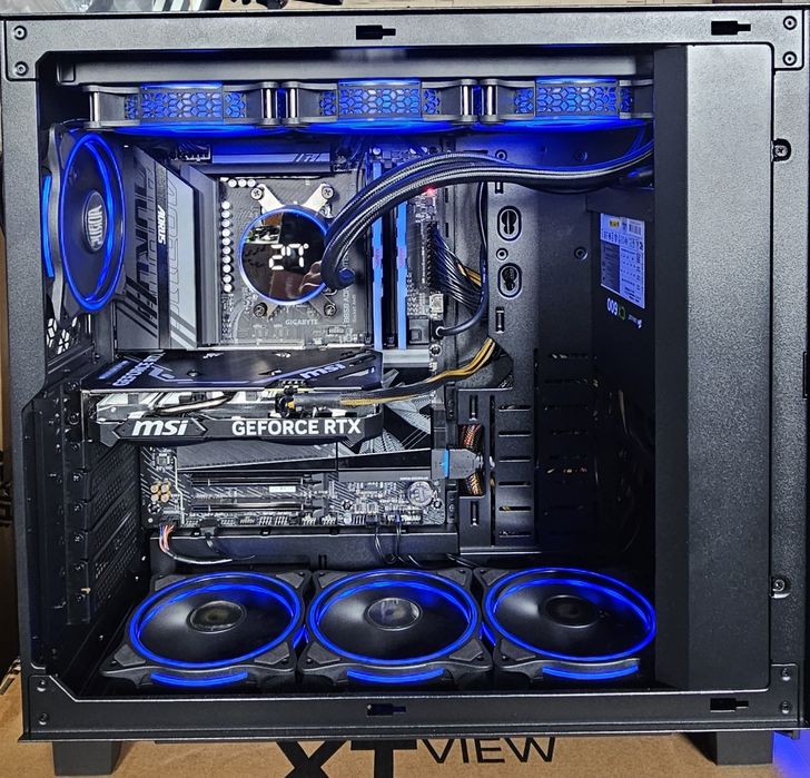 Komputer do gier Ryzen 5 7600, 32 gb ddr5, 1 Tb, Aorus