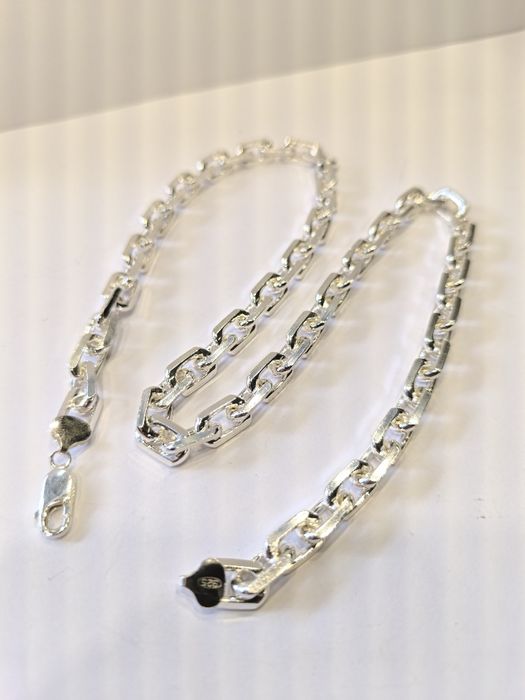 Łańcuszek srebrny Ankier 111gr 60cm